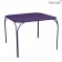 Table Kintbury 100x100cm Aubergine Fermob Jardinchic