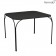 Table Kintbury 100x100cm Réglisse Fermob Jardinchic