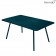 Table Luxembourg 165x100cm Bleu Acapulco Fermob Jardinchic