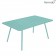 Table Luxembourg 165x100cm Bleu Lagune Fermob Jardinchic