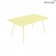 Table Luxembourg 165x100cm Citron Givré Fermob Jardinchic