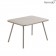 Table Luxembourg Kid Muscade Fermob Jardinchic