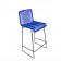 Tabouret  Cenote Bleu nuit Boqa JardinChic