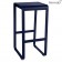 Tabouret Haut sans Dossier Bellevie Bleu Abysse Fermob Jardinchic