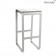 Tabouret Haut sans Dossier Bellevie Gris Métal Fermob Jardinchic