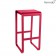 Tabouret Haut sans Dossier Bellevie Rose Praline Fermob Jardinchic