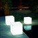 Hocker Kube Licht Pool Euro3Plast JardinChic