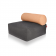 Pouf Tsjonge Assise Gris Foncé - Orange Weave Fatboy Jardinchic