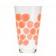 6 Gläser Dot orange ZAK! Design JardinChic