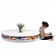 Table Basse Zerino AK47 weißen Design JardinChic